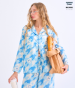 Shinori Collection Long sleeves + Pants : Blue - Image 6