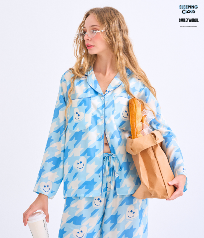 Shinori Collection Long sleeves + Pants : Blue - Image 6