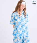 Shinori Collection Short sleeves + Shorts : Blue - Image 3