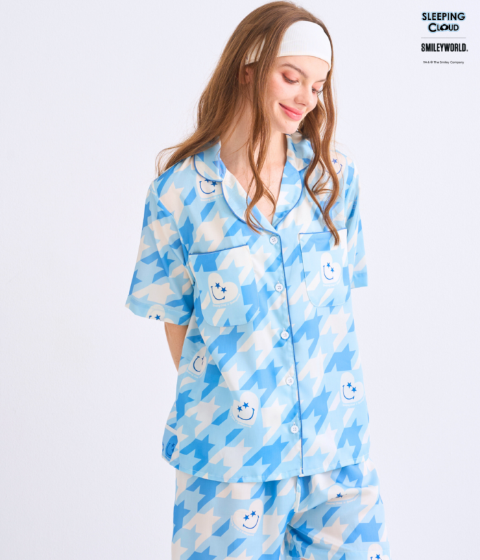 Shinori Collection Short sleeves + Shorts : Blue - Image 3