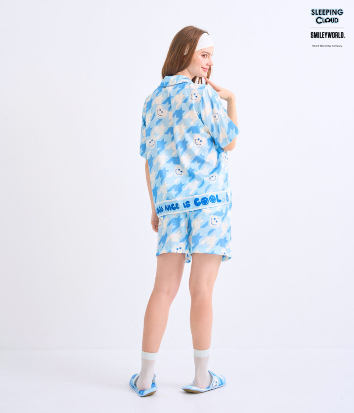 Shinori Collection Short sleeves + Shorts : Blue - Image 5
