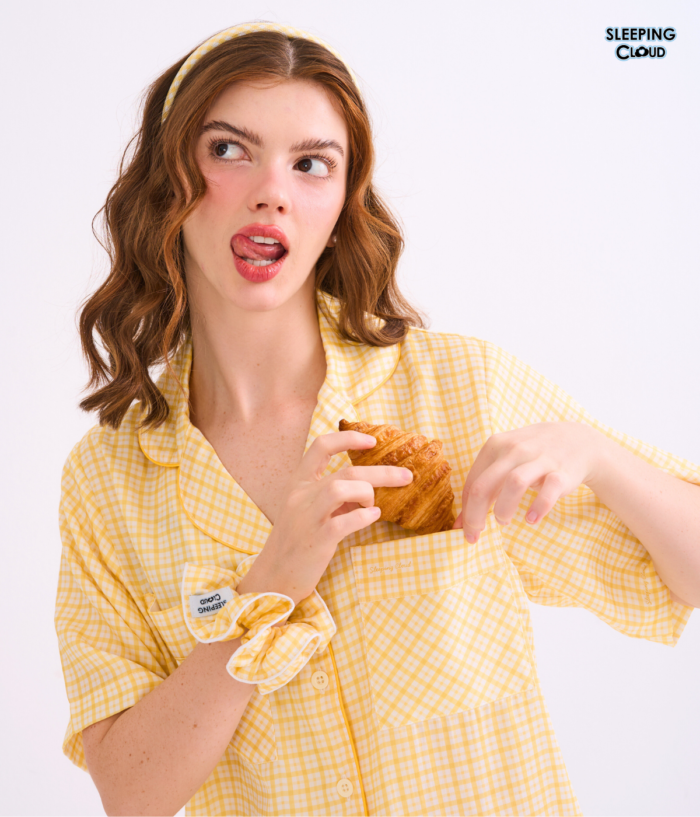 More Sweet Please, Short sleeves + Shorts : Croissant - Image 6