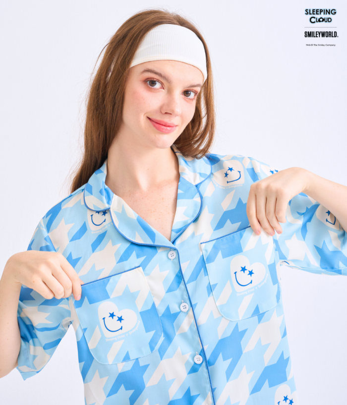 Shinori Collection Short sleeves + Shorts : Blue - Image 2