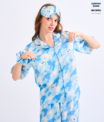 Shinori Collection Short sleeves + Pants : Blue - Image 5
