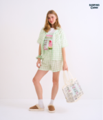 T-Shirt + Shorts set, More Sweets : Strawberry Matcha - Image 6
