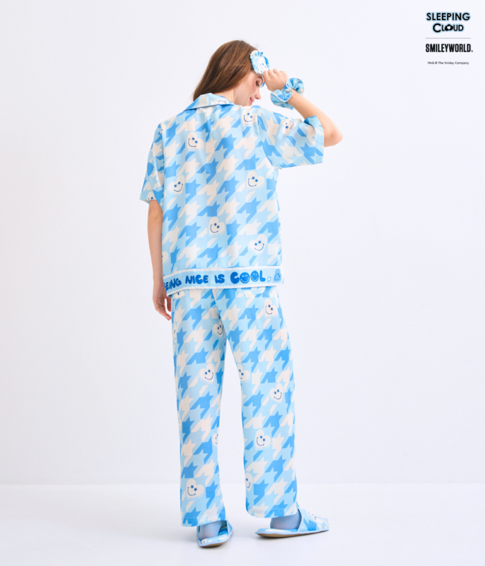 Shinori Collection Short sleeves + Pants : Blue - Image 4