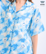 Shinori Collection Short sleeves + Pants : Blue - Image 3