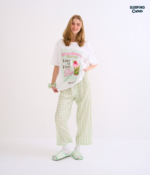 T-Shirt + Pants set, More Sweets : Strawberry Matcha - Image 2