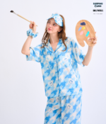 Shinori Collection Short sleeves + Pants : Blue - Image 6