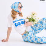 T-Shirt + Pants set, Shinori : Blue