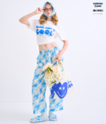 T-Shirt + Pants set, Shinori : Blue - Image 4