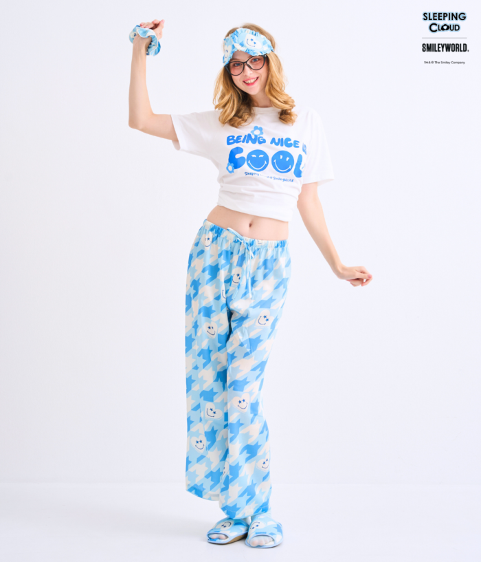 T-Shirt + Pants set, Shinori : Blue - Image 5