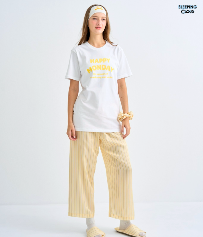 T-Shirt + Pants set, One stripe : Monday - Image 2