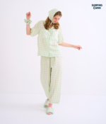 More Sweet Please, Short sleeves + Pants : Strawberry Matcha