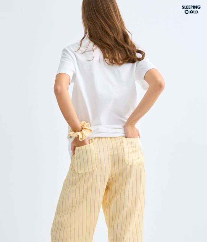 T-Shirt + Pants set, One stripe : Monday - Image 4
