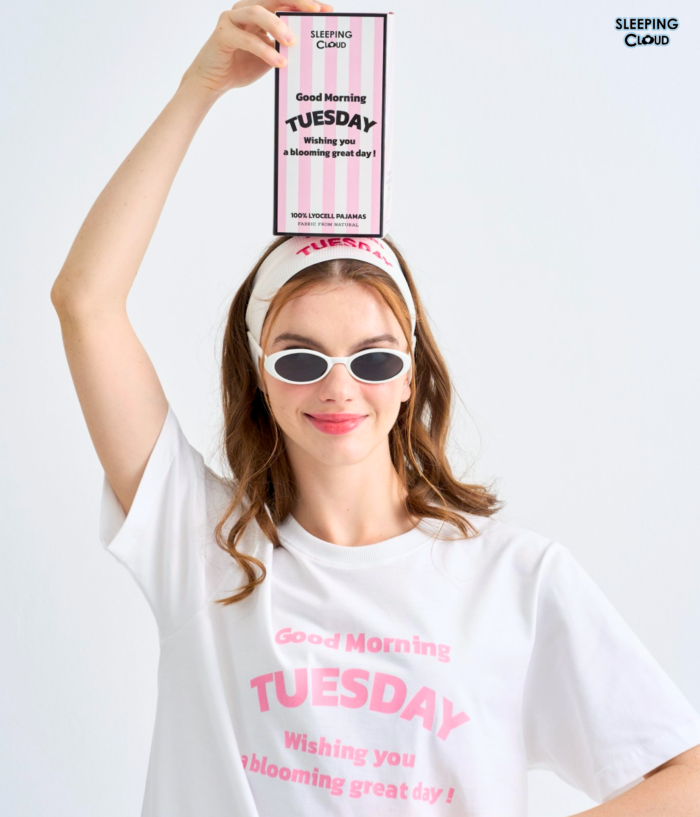 T-Shirt + Pants set, One stripe : Tuesday - Image 4