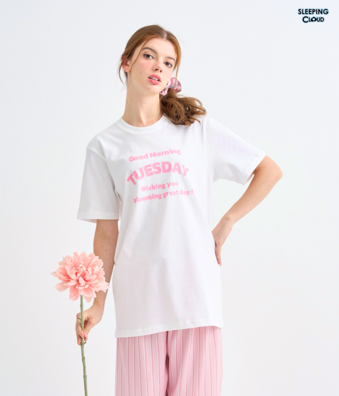 T-Shirt + Pants set, One stripe : Tuesday - Image 3