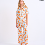 Shinori Collection Short sleeves + Pants : Orange