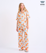 Shinori Collection Short sleeves + Pants : Orange