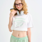 T-Shirt + Pants set, One stripe : Wednesday