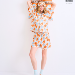 Shinori Collection Short sleeves + Shorts : Orange
