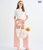 T-Shirt + Pants set, One stripe : Thursday
