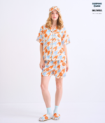 Shinori Collection Short sleeves + Shorts : Orange - Image 6