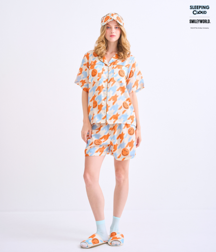 Shinori Collection Short sleeves + Shorts : Orange - Image 6