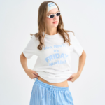 T-Shirt + Pants set, One stripe : Friday