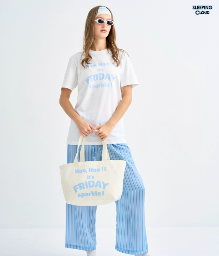 T-Shirt + Pants set, One stripe : Friday - Image 2