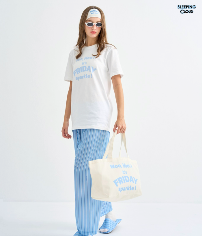 T-Shirt + Pants set, One stripe : Friday - Image 5
