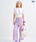 T-Shirt + Pants set, One stripe : Saturday