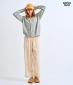 Travel-Ready PJs set I Cardigan + 100% Lyocell Pants  : Monday - Image 4