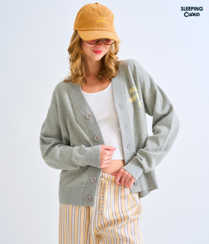 Travel-Ready PJs set I Cardigan + 100% Lyocell Pants  : Monday - Image 7