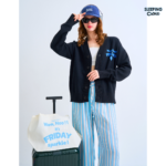 Travel-Ready PJs set I Cardigan + 100% Lyocell Pants  : Friday - Image 5