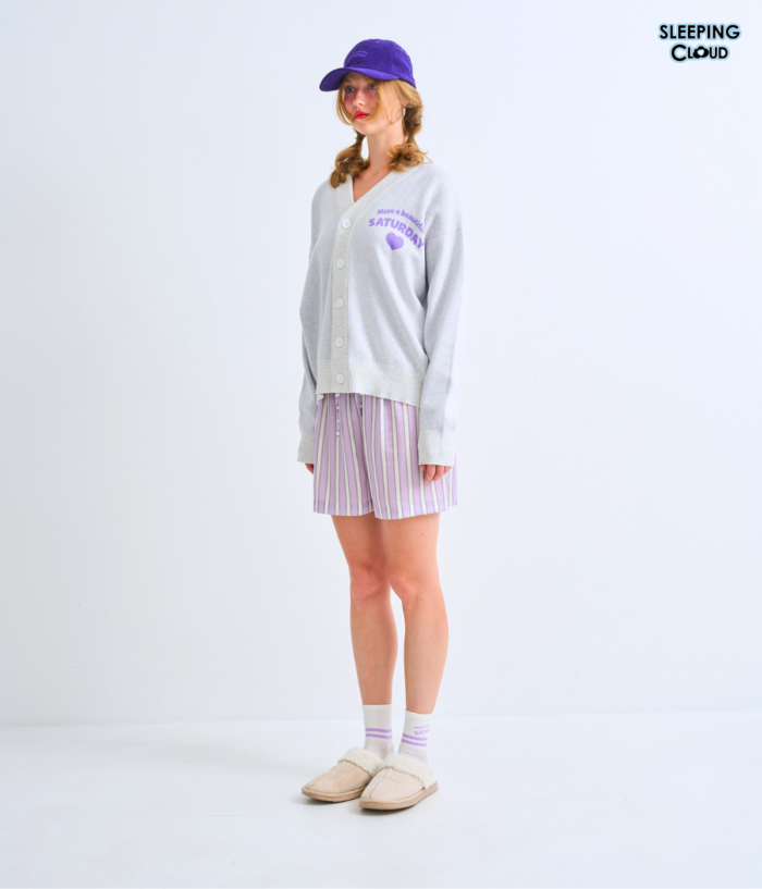Travel-Ready PJs set I Cardigan + 100% Lyocell Pants  : Saturday - Image 4