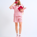 Simply Color  Short Sleeves + Shorts : Red