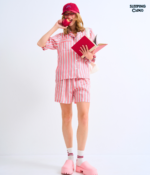 Simply Color  Short Sleeves + Shorts : Red