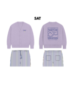 Travel-Ready PJs set I Cardigan + 100% Lyocell Pants  : S.W. Saturday - Image 4