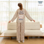 ชุดนอน SLEEPING CLOUD | ชุดนอน 100% LYOCELL ผ้านุ่ม เย็น ใส่สบาย : BearPlease 7days-Friday - Image 5
