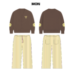 Travel-Ready PJs set I Cardigan + 100% Lyocell Pants  : S.W. Monday