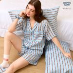 ชุดนอน SLEEPING CLOUD | ชุดนอน 100% LYOCELL ผ้านุ่ม เย็น ใส่สบาย : BearPlease 7days-Thursday