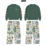 Travel-Ready PJs set I Cardigan + 100% Lyocell Pants  : S.W. Wednesday
