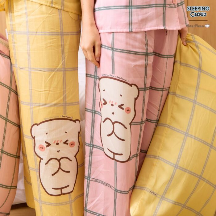 ชุดนอน SLEEPING CLOUD | ชุดนอน 100% LYOCELL ผ้านุ่ม เย็น ใส่สบาย : BearPlease TUESDAY - Image 5