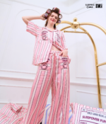 ชุดนอน SLEEPING CLOUD | ชุดนอน 100% LYOCELL ผ้านุ่ม เย็น ใส่สบาย :  Playful Days Tuesday - Image 4