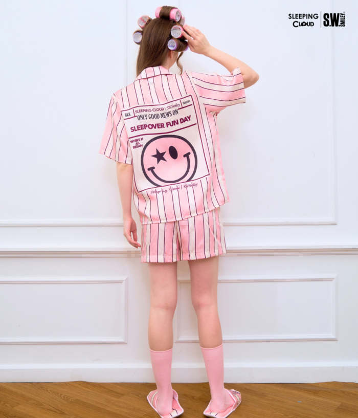 ชุดนอน SLEEPING CLOUD | ชุดนอน 100% LYOCELL ผ้านุ่ม เย็น ใส่สบาย :  Playful Days Tuesday - Image 5