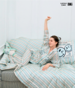 ชุดนอน SLEEPING CLOUD | ชุดนอน 100% LYOCELL ผ้านุ่ม เย็น ใส่สบาย :  Playful Days Wednesday - Image 4