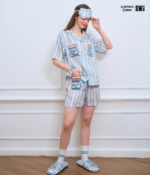 ชุดนอน SLEEPING CLOUD | ชุดนอน 100% LYOCELL ผ้านุ่ม เย็น ใส่สบาย :  Playful Days Friday - Image 3
