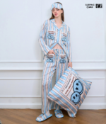ชุดนอน SLEEPING CLOUD | ชุดนอน 100% LYOCELL ผ้านุ่ม เย็น ใส่สบาย :  Playful Days Friday - Image 4