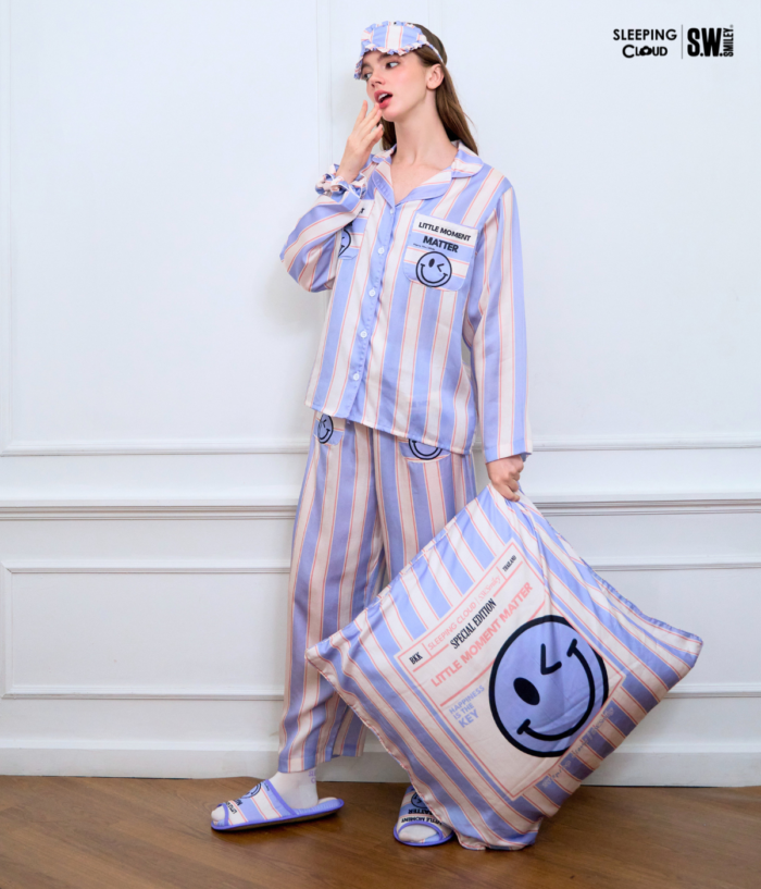ชุดนอน SLEEPING CLOUD | ชุดนอน 100% LYOCELL ผ้านุ่ม เย็น ใส่สบาย :  Playful Days Saturday - Image 6